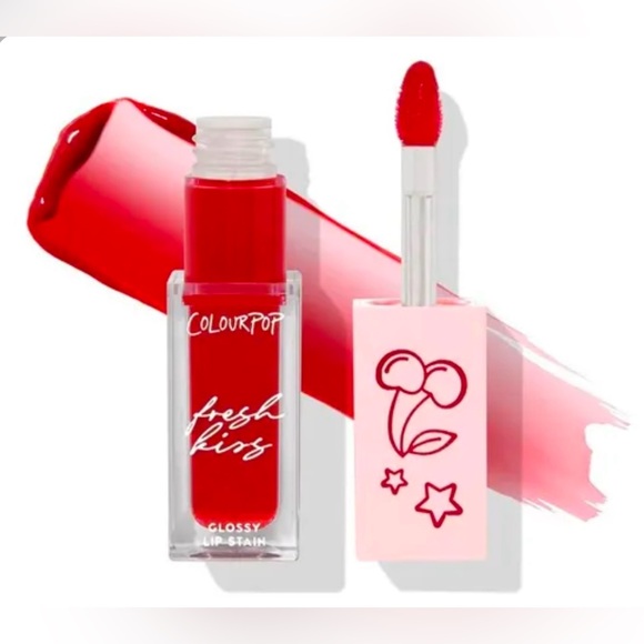 ColourPop 
Fresh Kiss Glossy Lip Stain - Double Cherry - Picture 1 of 14